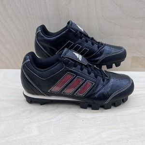 Adidas Boys Change Up MD Baseball Cleats Black Red G67168 Youth Size 4